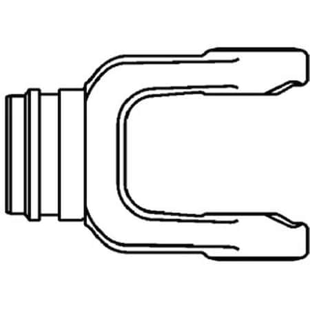 Aftermarket Tube Weld Yoke w Bearing Groove A-702-3500-AI